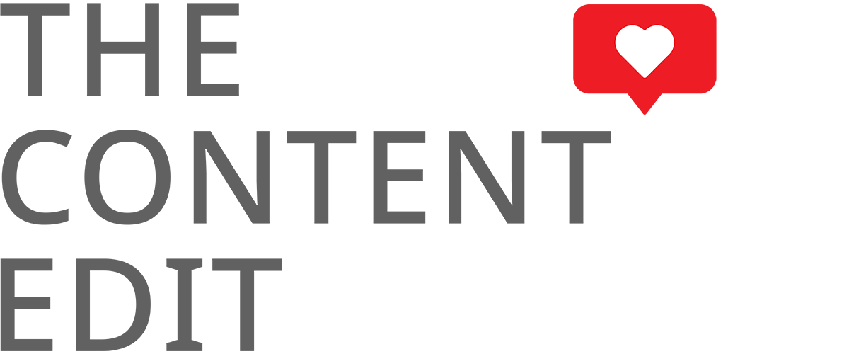 "The Content Edit" Brightspot newsletter promo graphic