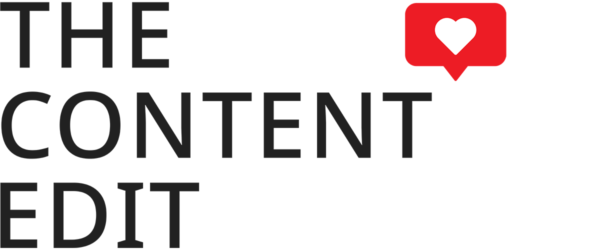 "The Content Edit" Brightspot newsletter promo graphic