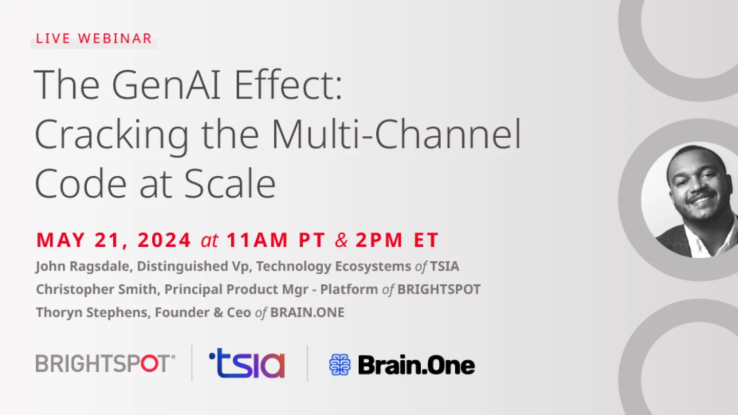 promo graphic for genAI webinar replay