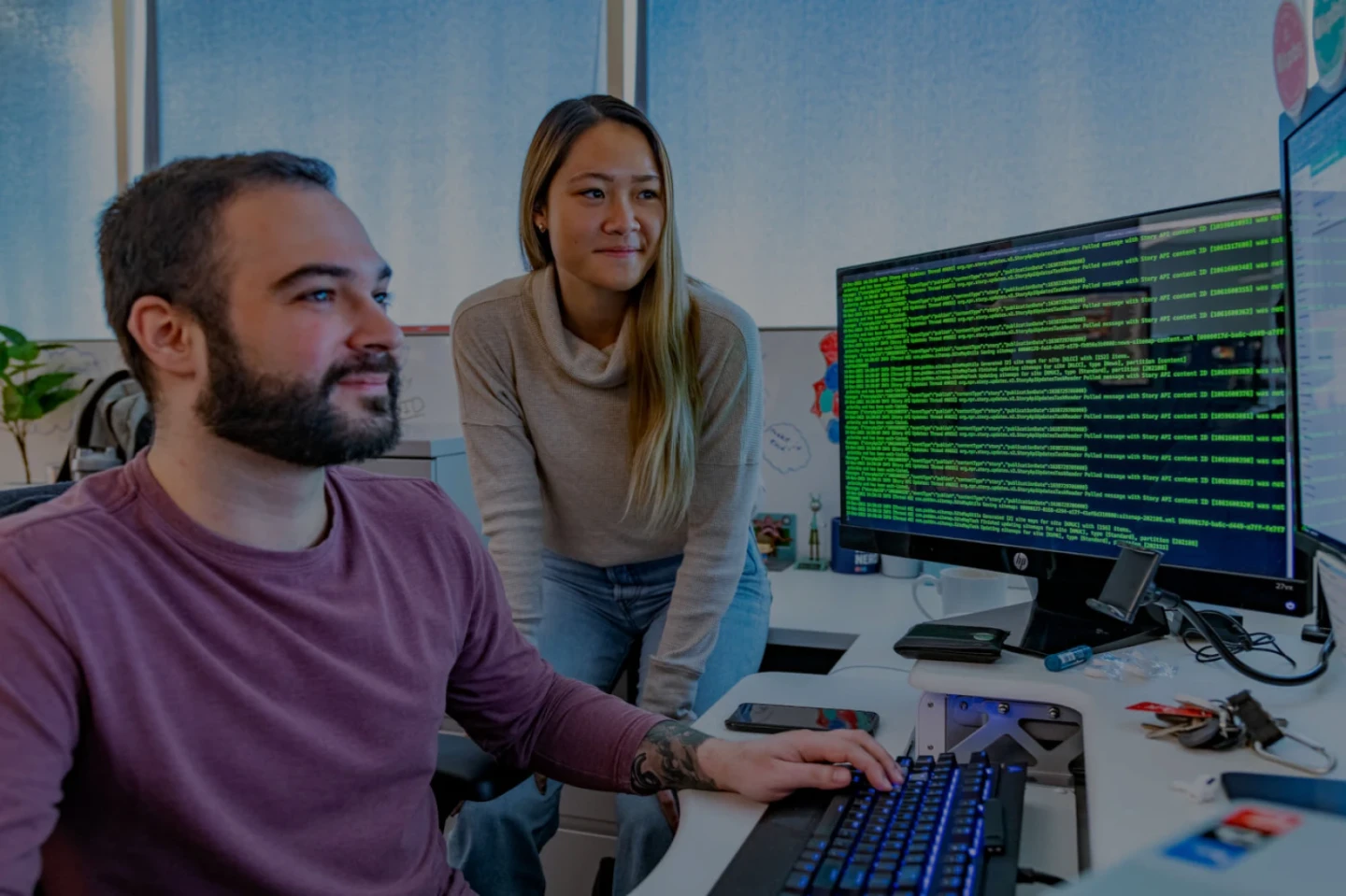 Brightspot CMS developers at work