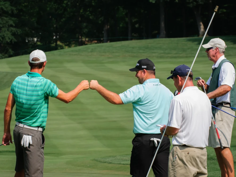 image of golf tournament participants during the 2015 Brightspot Pro-Am