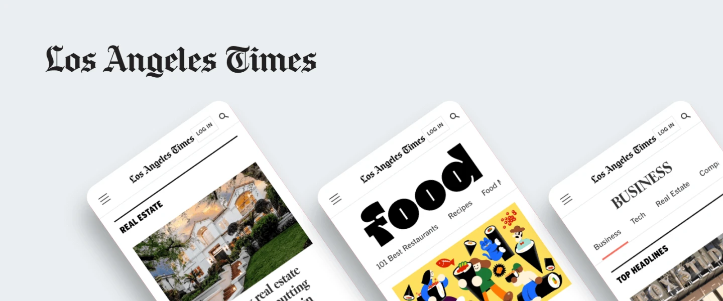 Los Angeles Times and Brightspot CMS case study examples