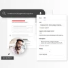 image depicting different digital product personas including a content writer role