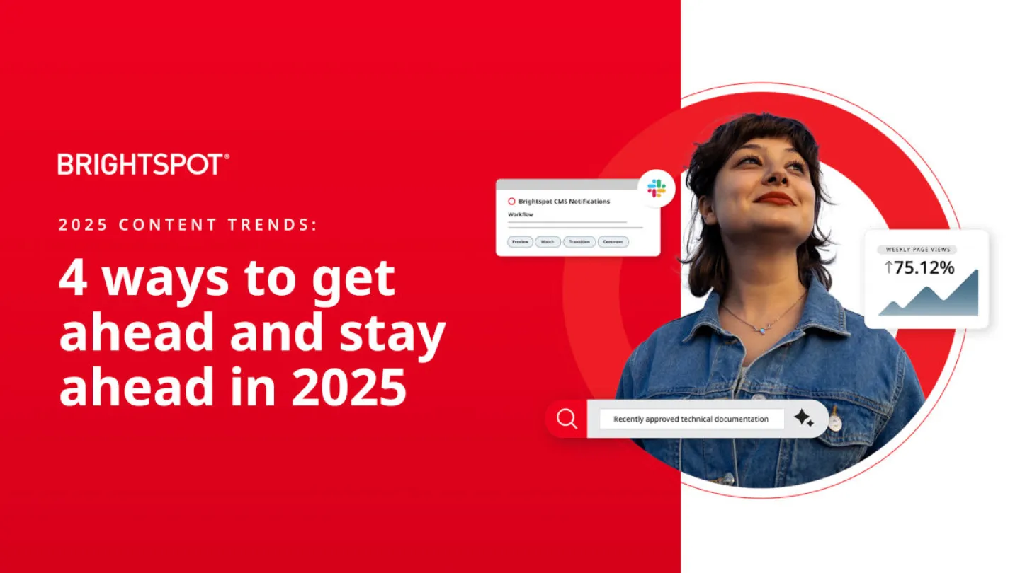 promo graphic for 2025 content trends webinar