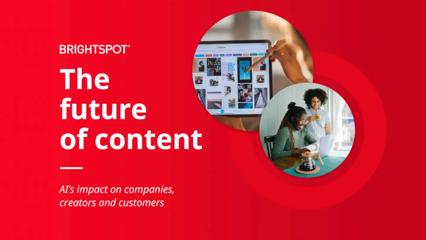 The future of content AI e-book cover