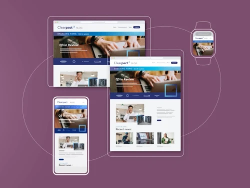 screenshot of various device types