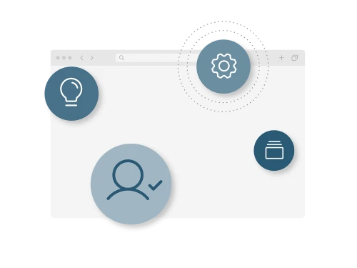 illustration of CMS capabilities for media & publishing companies