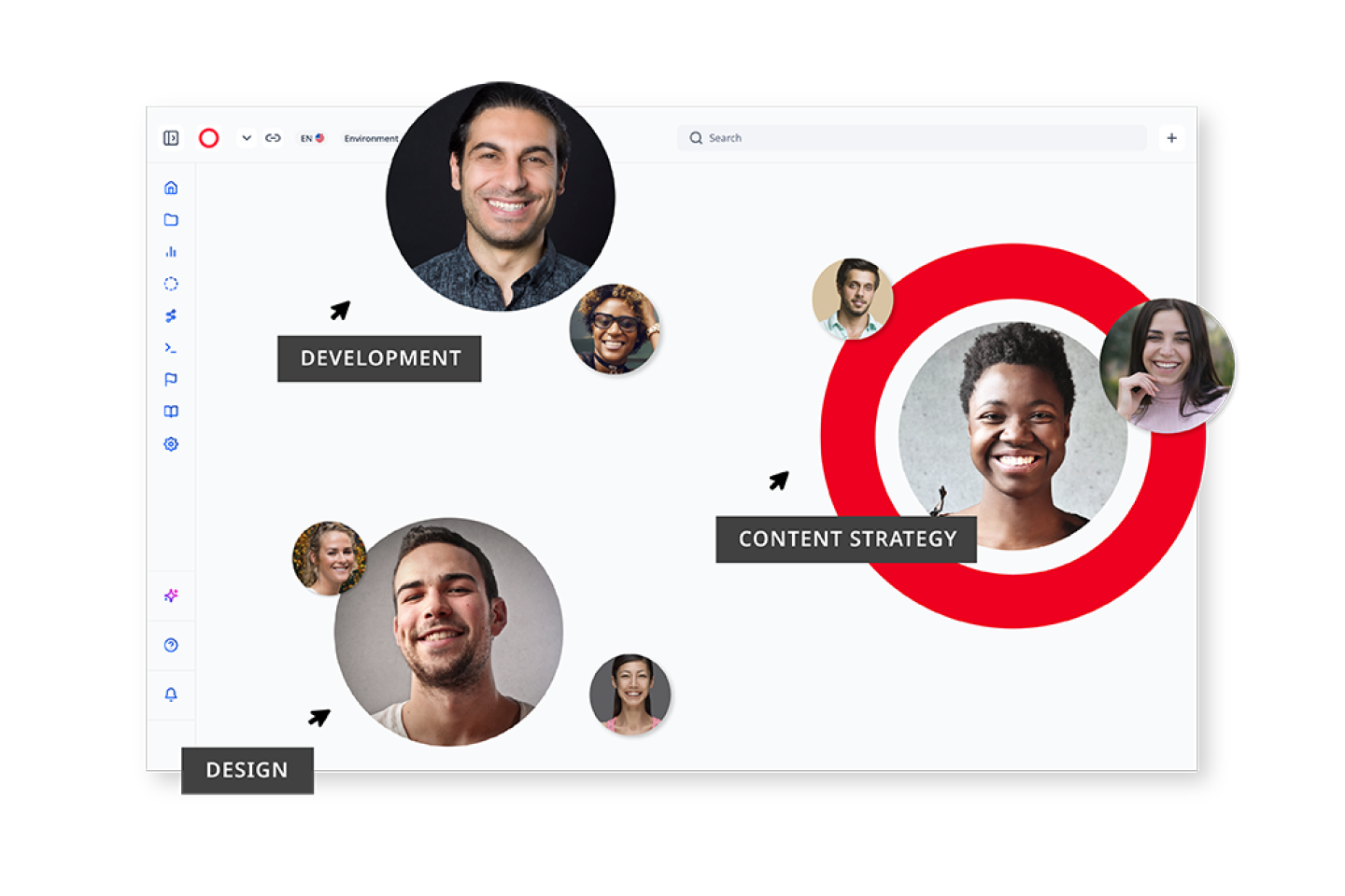 illustration depicting professional services and expertise offered by Brightspot
