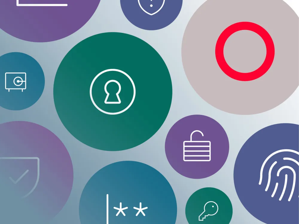 illustration depicting Brightspot CMS security protocols