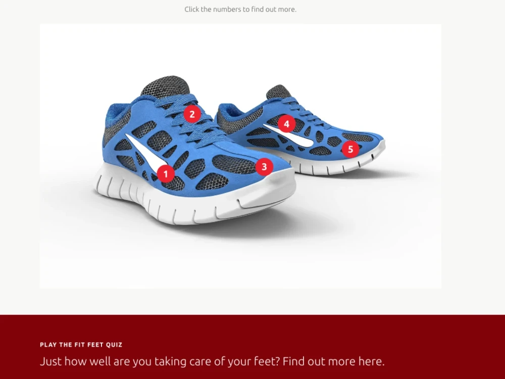 screenshot of MyHealth section of Special Olympics website