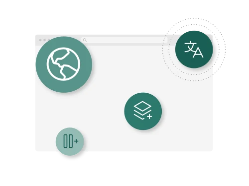 illustration of CMS capabilities for media & publishing companies