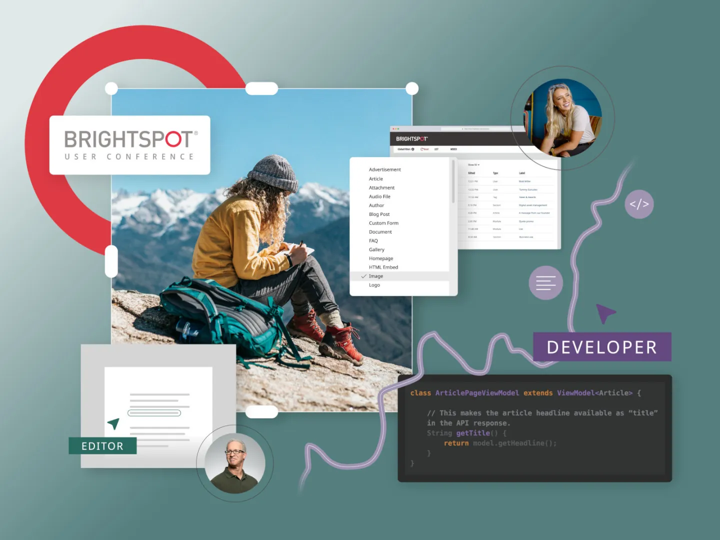 Brightspot 2024 User Conference promo