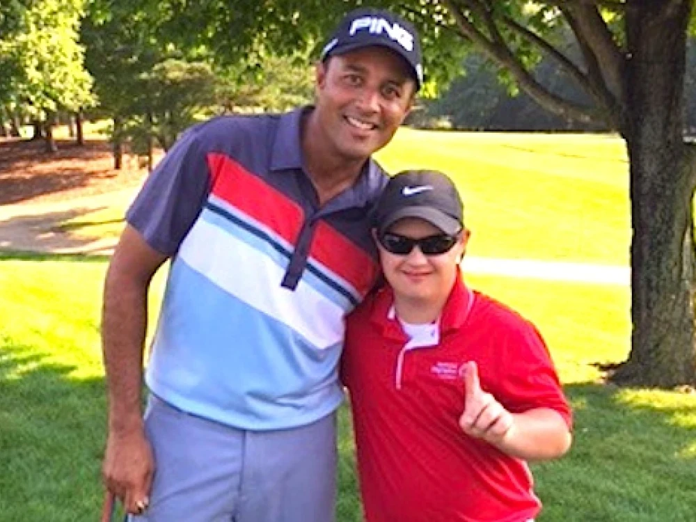 image of golf tournament participants during the 2015 Brightspot Pro-Am
