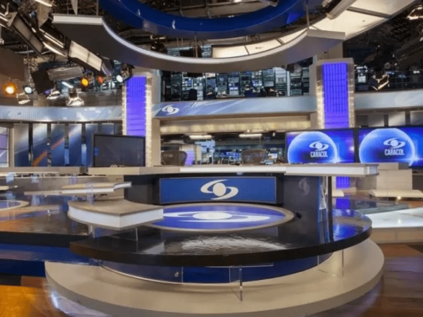 Caracol Television studio interior