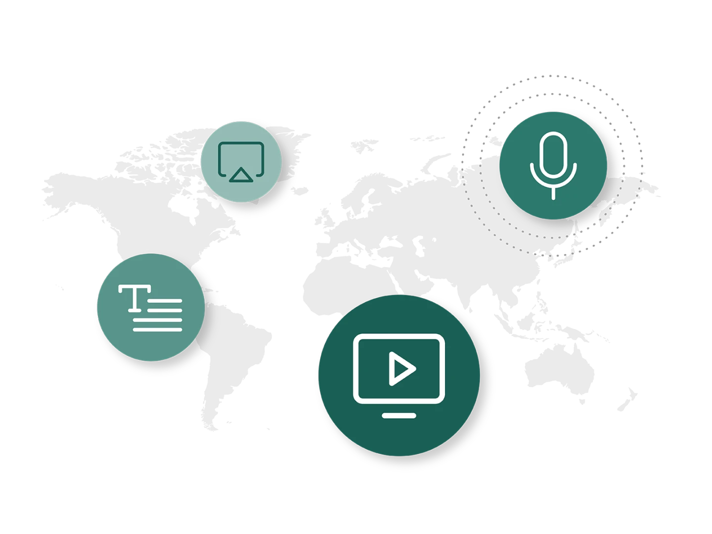 illustration of CMS capabilities for broadcasting companies